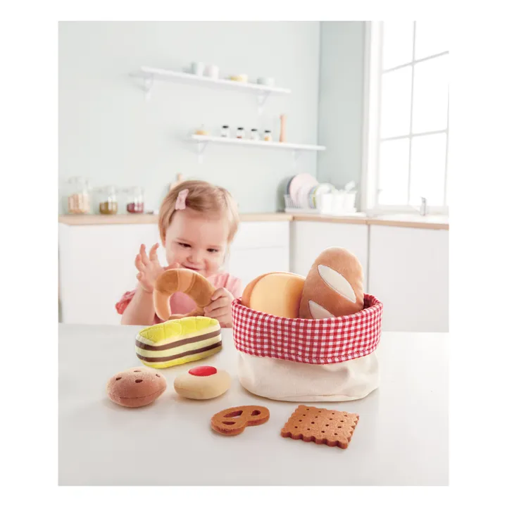 Hape Panier de pains - Set de 9 accessoires