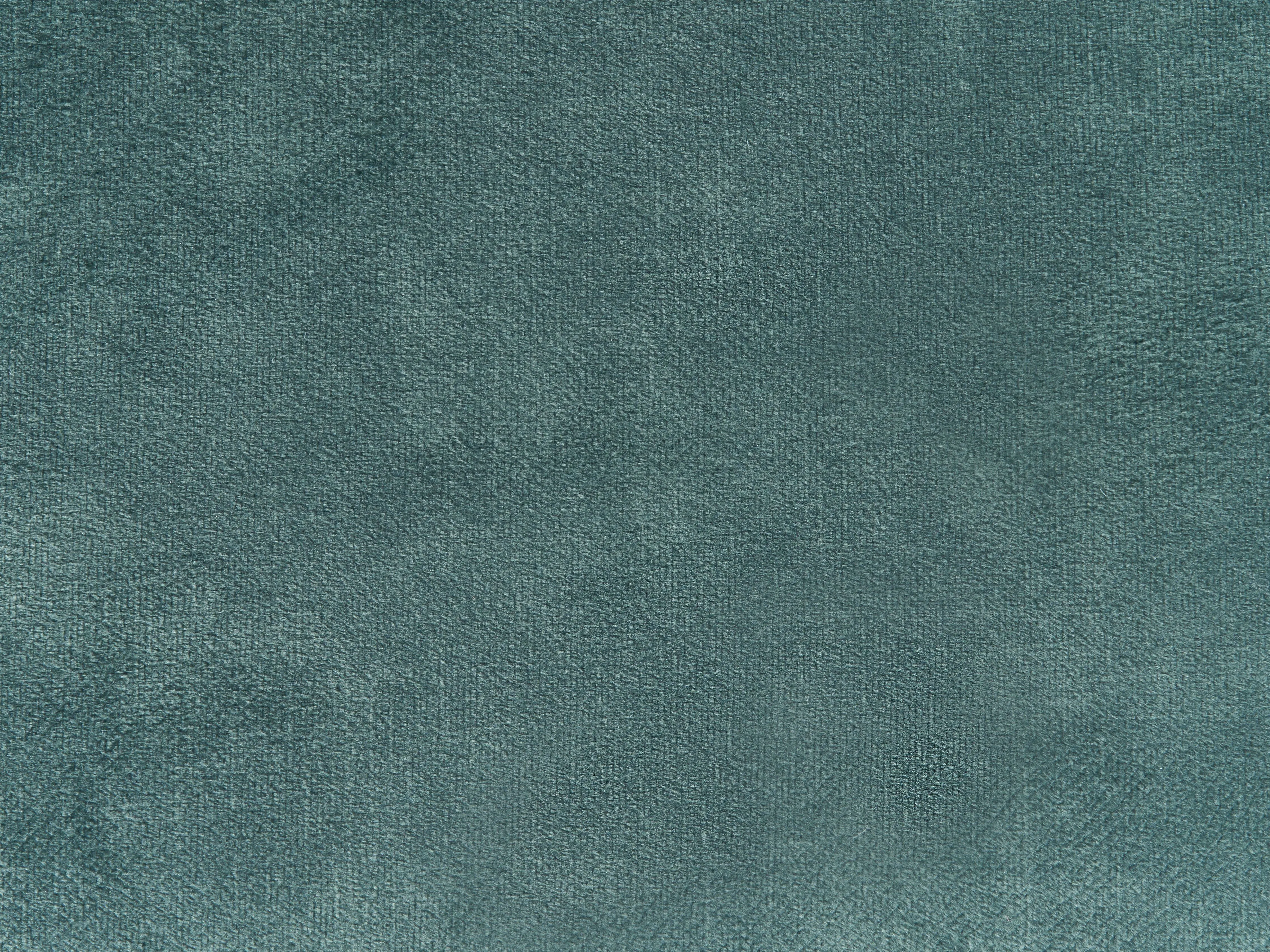 Hoekbank 3-zits ELVENES Fluweel Groenblauw linkszijdig