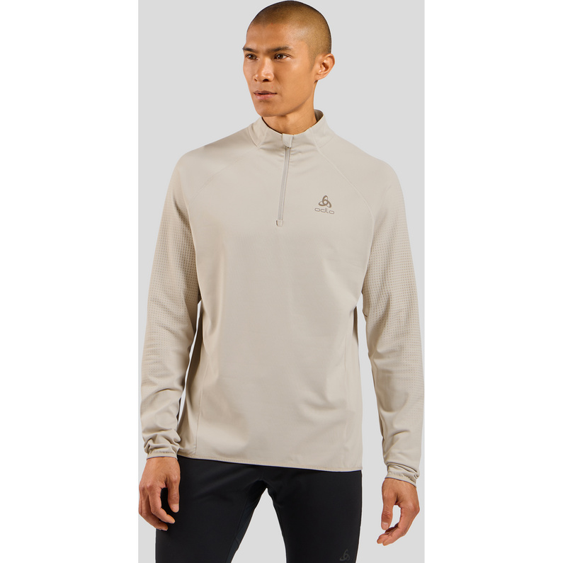 Odlo Herren Zeroweight Warm 1/2 Zip Longsleeve