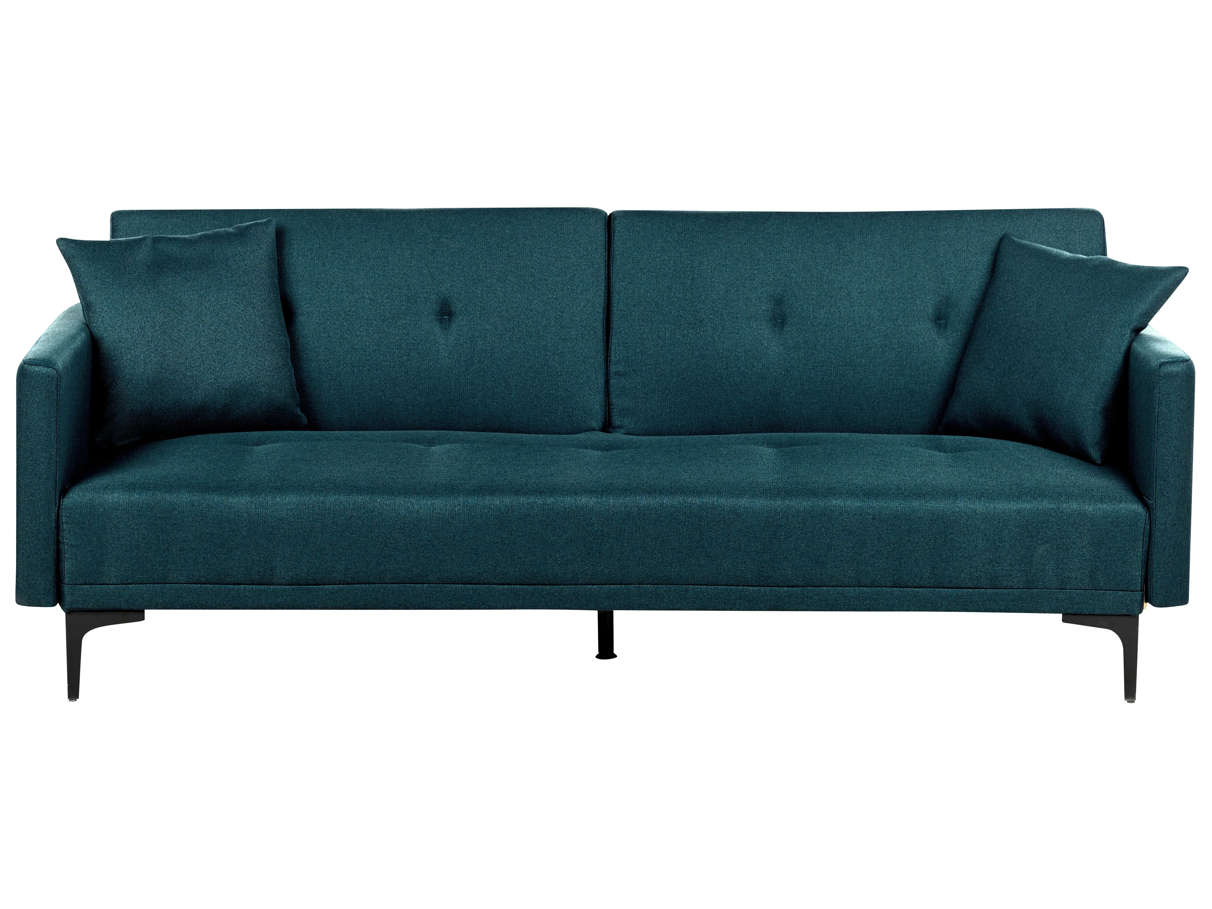 Slaapbank 3-zits LUCAN Stof Blauw