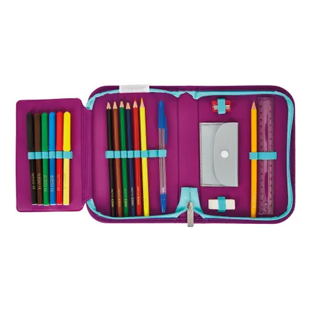Herlitz Schüleretui 19-teilig Girls/Boys Mix, 1 Stück, 4-fach sortiert