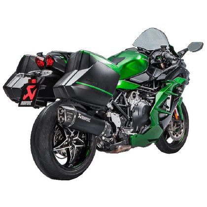 Silencieux Akrapovic Titane noir embout carbone