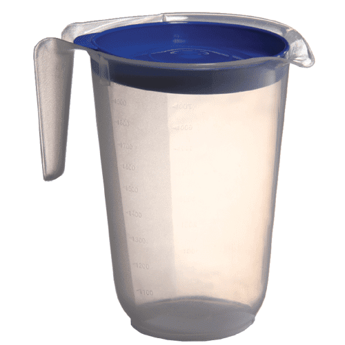 Pichet gradué avec couvercle 1L Tampel