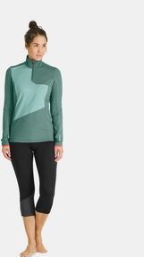 Ortovox - Fleece Light Zip Neck - Dames - Sportief Ritsshirt - Merinowol