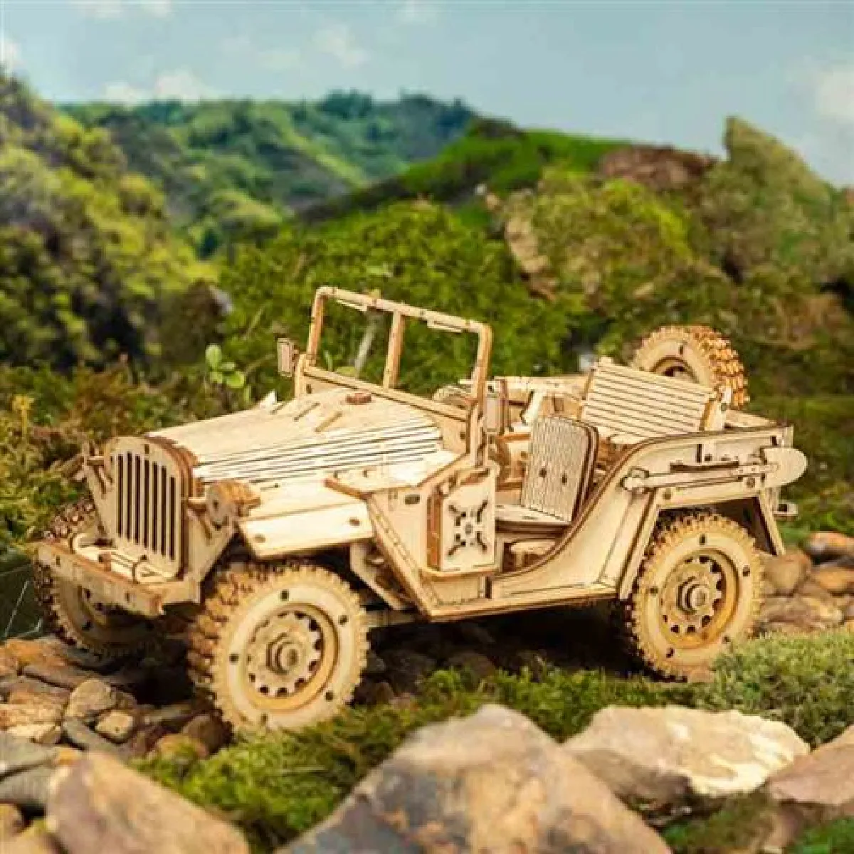 RedMiter ROKR Army JEEP 3D