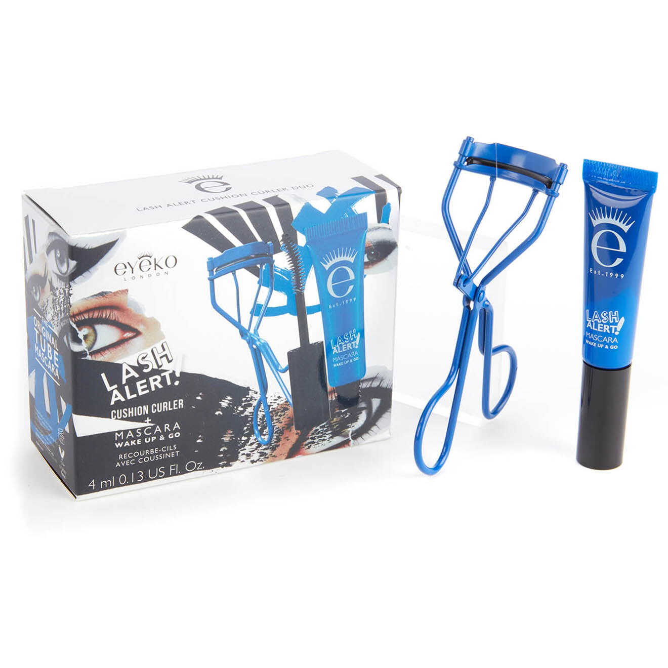 Eyeko Kit mascara Lash Alert et recourbeur de cils - 4 ml