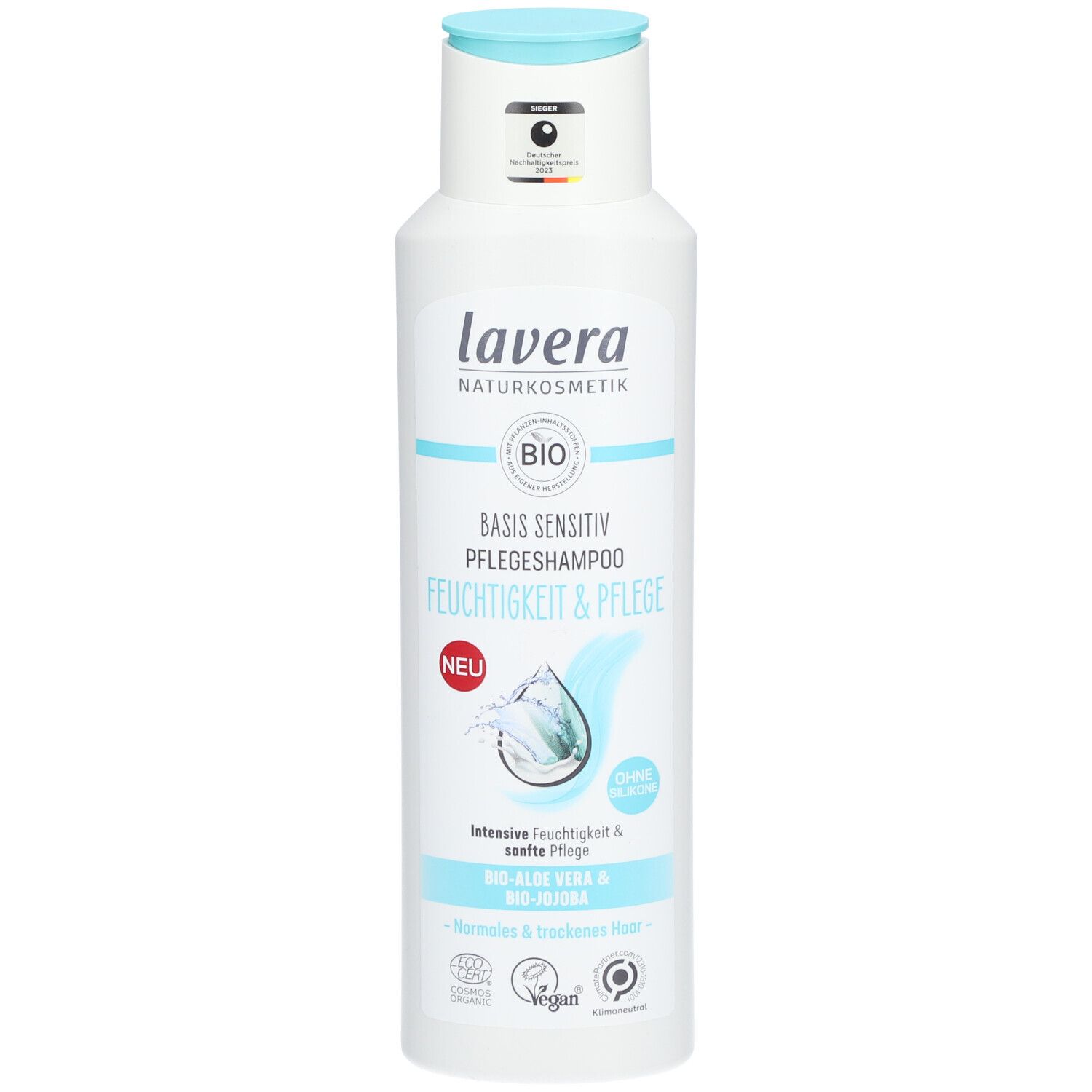 lavera basis sensitiv Pflegeshampoo Feuchtigkeit & Pflege
