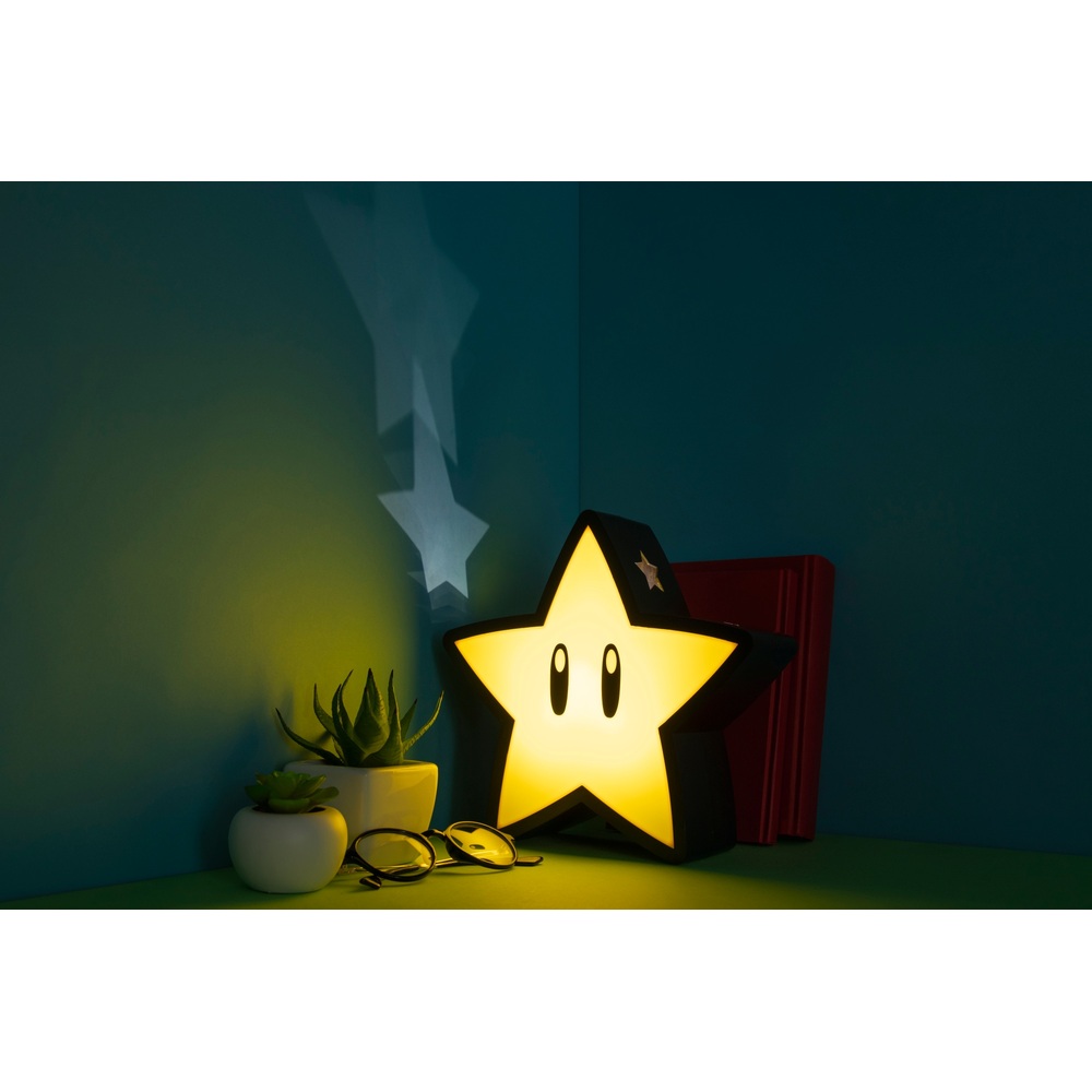 Super Mario Super Star Light mit Projektion
