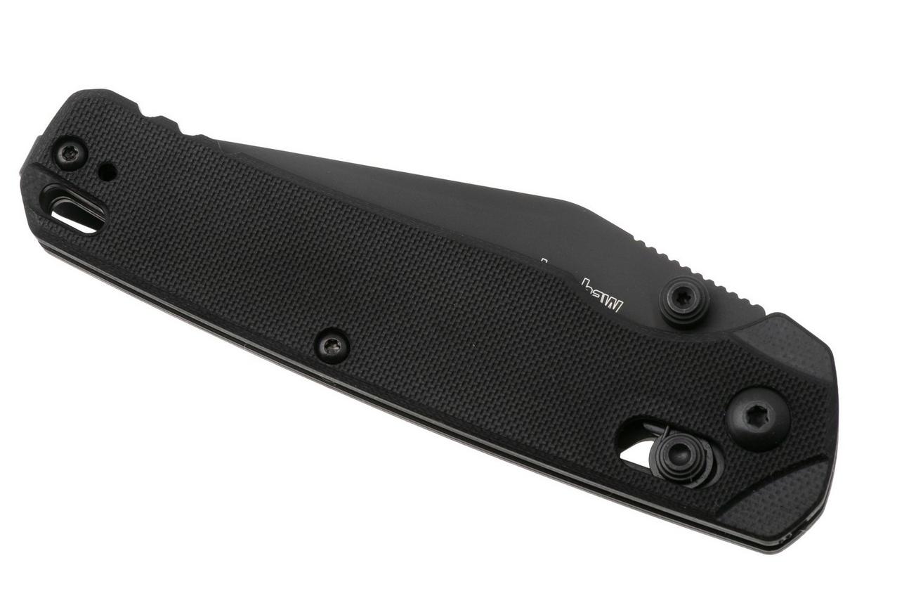 Kershaw Bel Air Clip Point 6106BLK DuraLock, Black DLC CPM MagnaCut, Black G10, zakmes