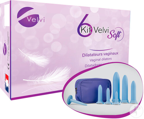Pelvix Care Velvi Kit Soft Dilatateurs Vaginaux 6 Pièces