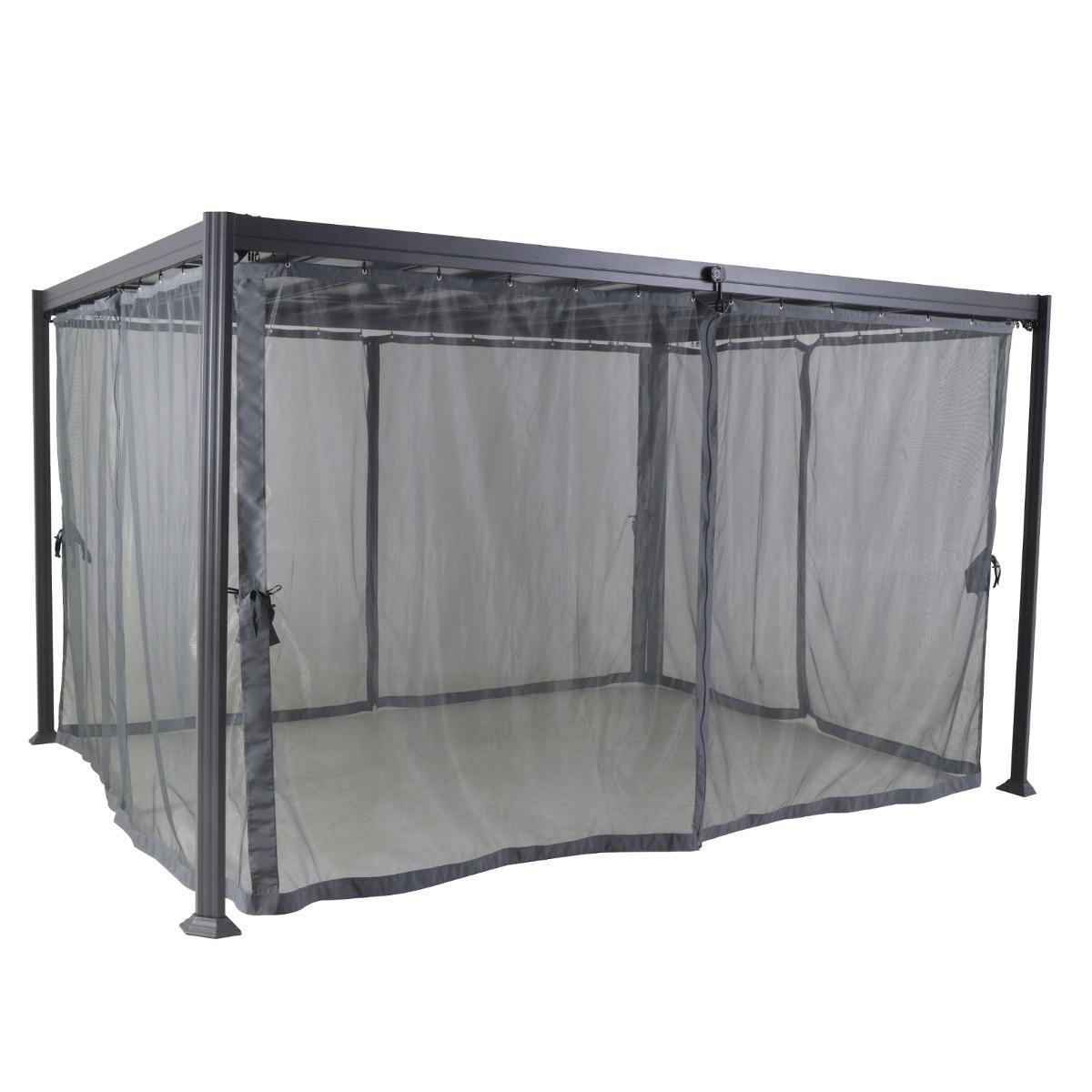 RIDEAUX MOUSTIQUAIRE BELIZE 3X3.8CM