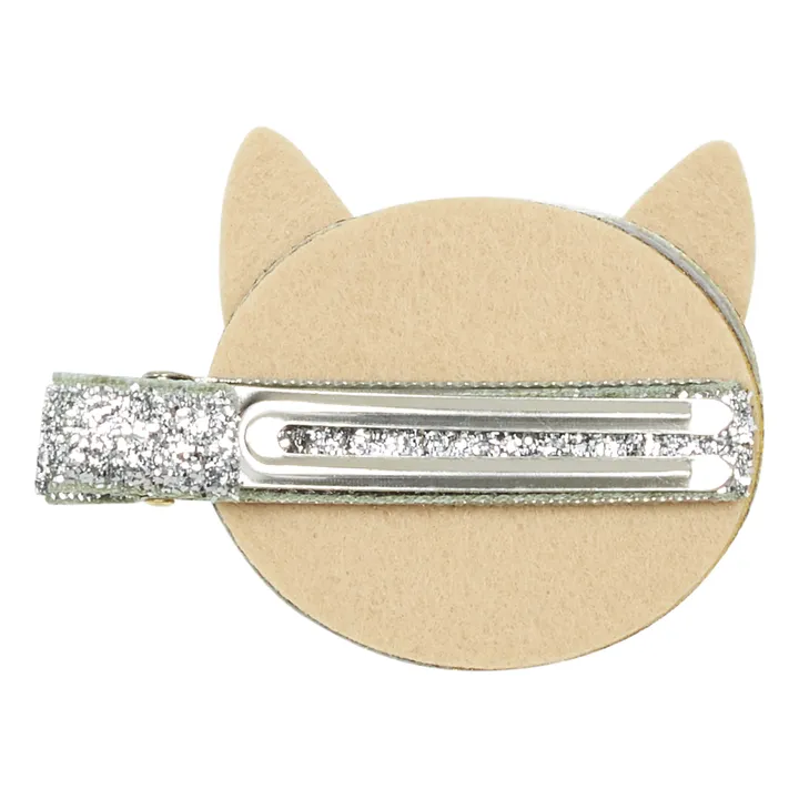Milk x Soda Barrettes Kitty | Argenté