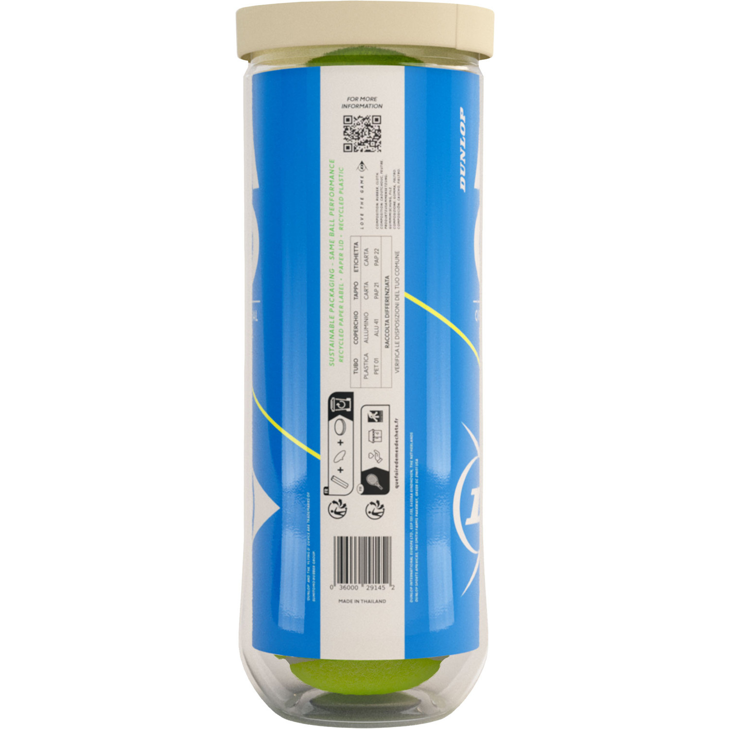 Dunlop Australian Open Logo Bal 3 St.
