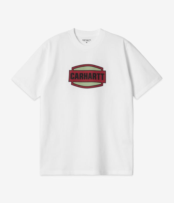 Carhartt WIP Press Script Organic T-Shirt (white)