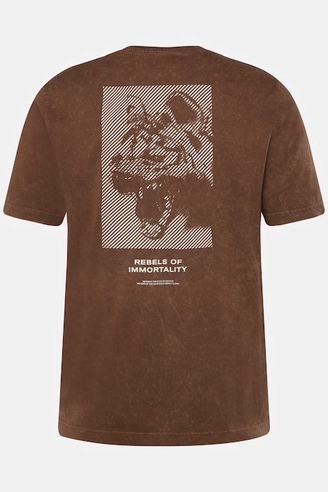 STHUGE T-Shirt, Halbarm, Print, Rundhals, bis 8 XL