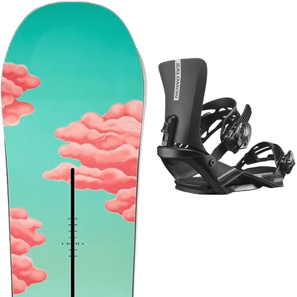 Pack snowboard BURTON YEASAYER W + Fix