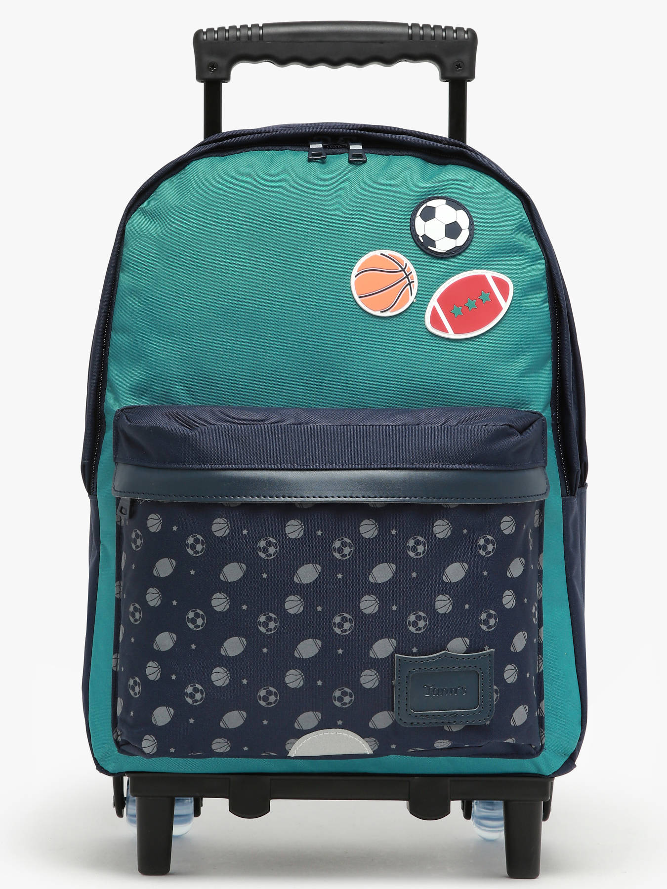 Sac a dos  roulettes 2 compartiments TANN'S