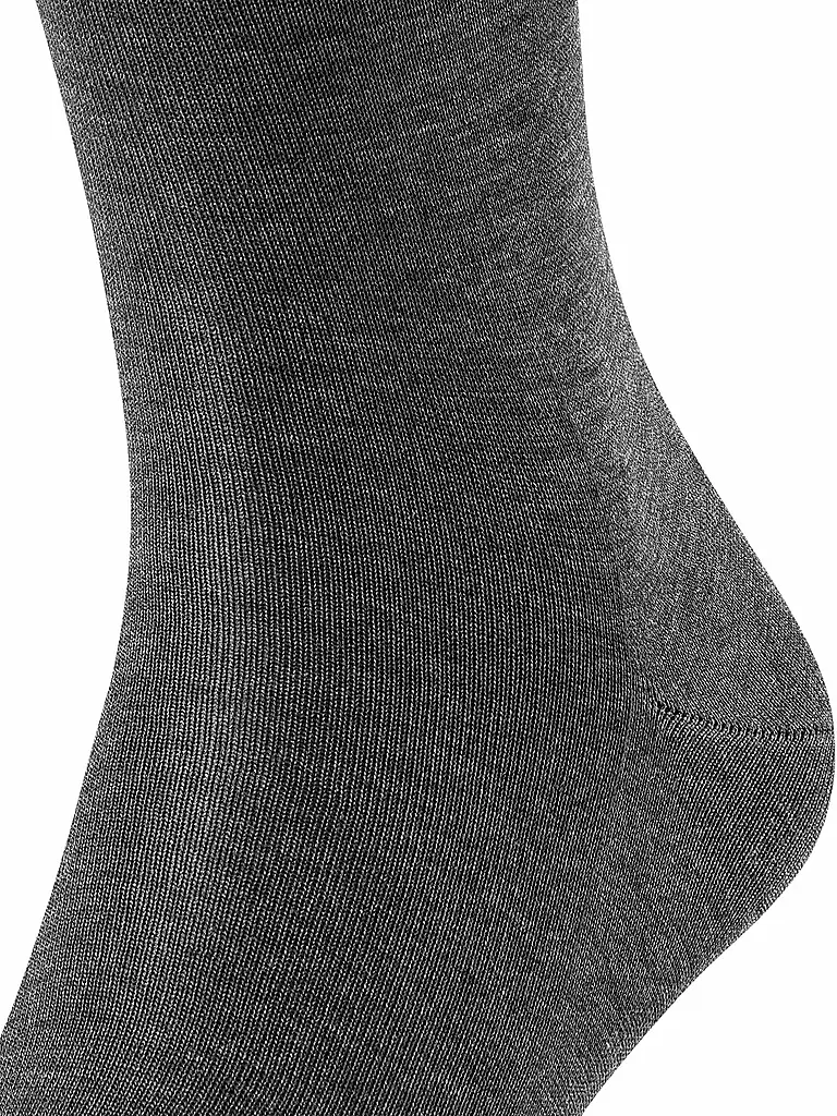 FALKE Kniestrümpfe TIAGO anthracite melange grau