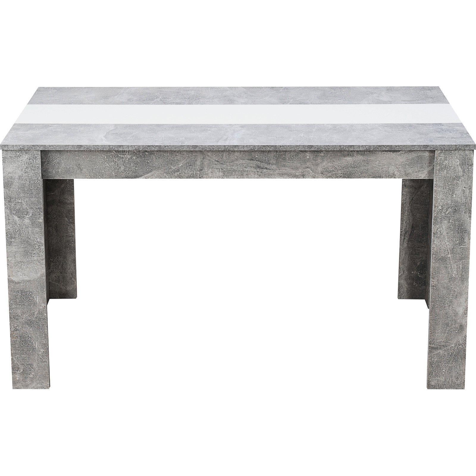 Tisch Martin Dekor Beton 135 x 74,5 x 80,5 cm