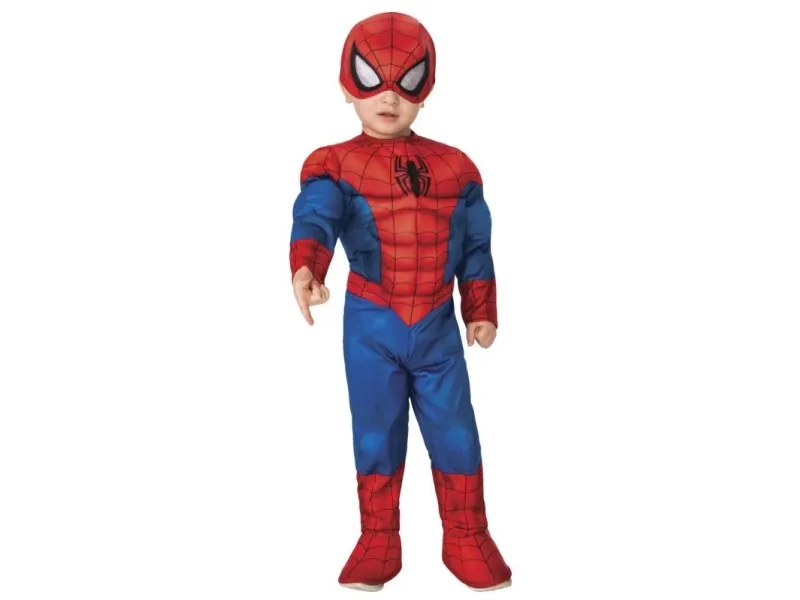 Spiderman Udklædningstøj (Str. 12-24 Måneder) Optil 84cm