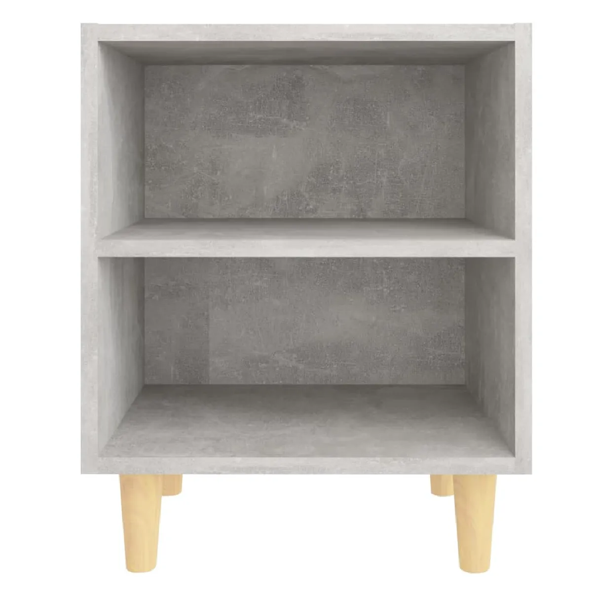 VIDAXL Table de chevet Gris béton 40x30x50 cm