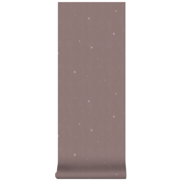 Vliesbehang little stars oudroze (dessin 112035)