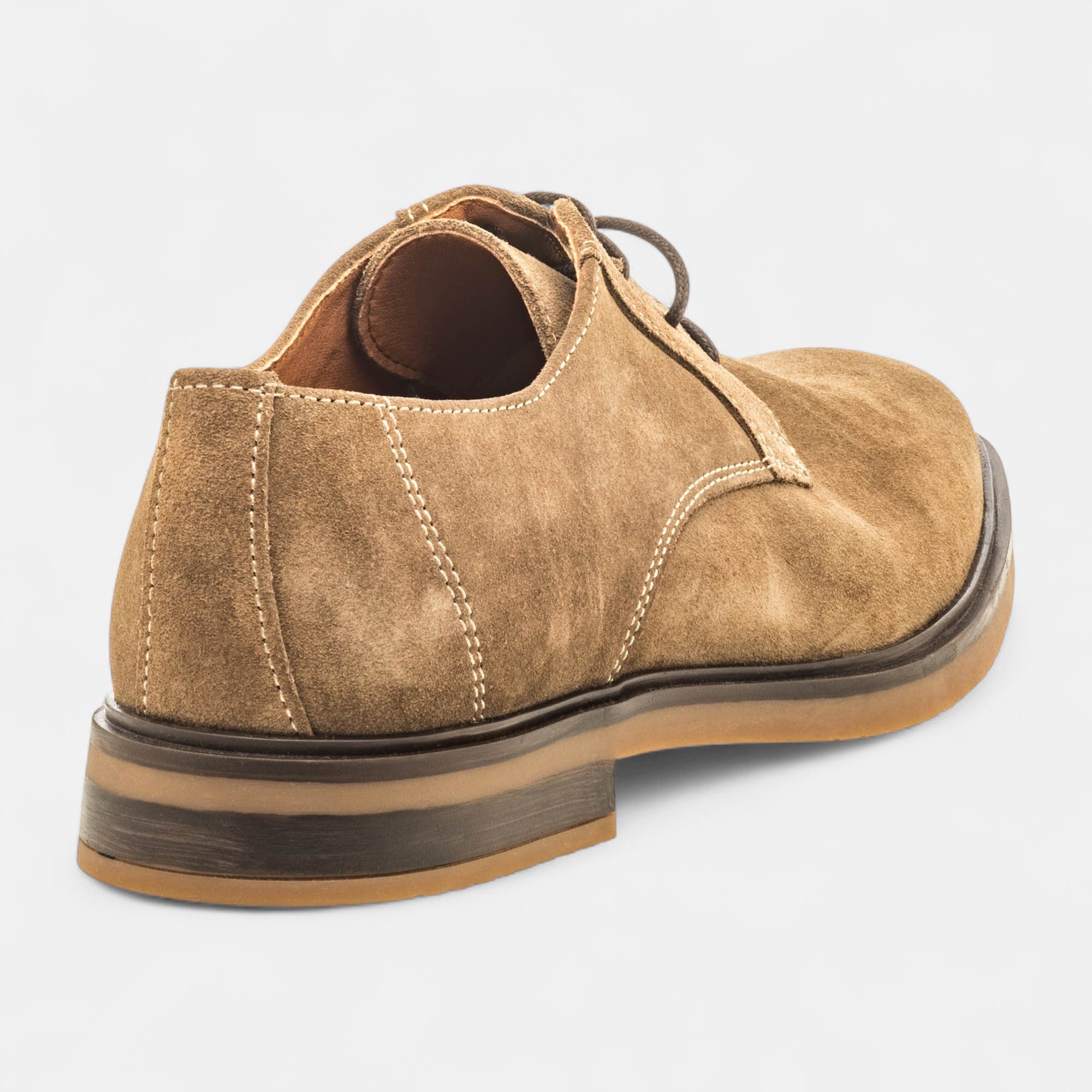 Derbies Homme en cuir beige