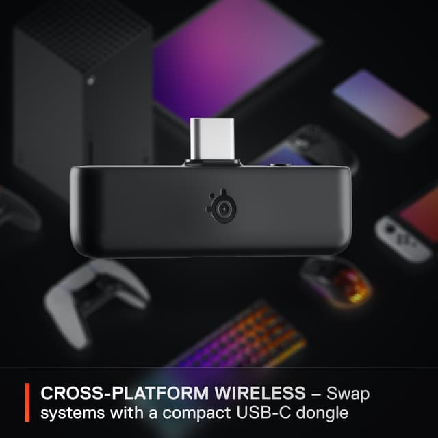 SteelSeries Arctis Nova 5 gaming headset (Xbox, sort)