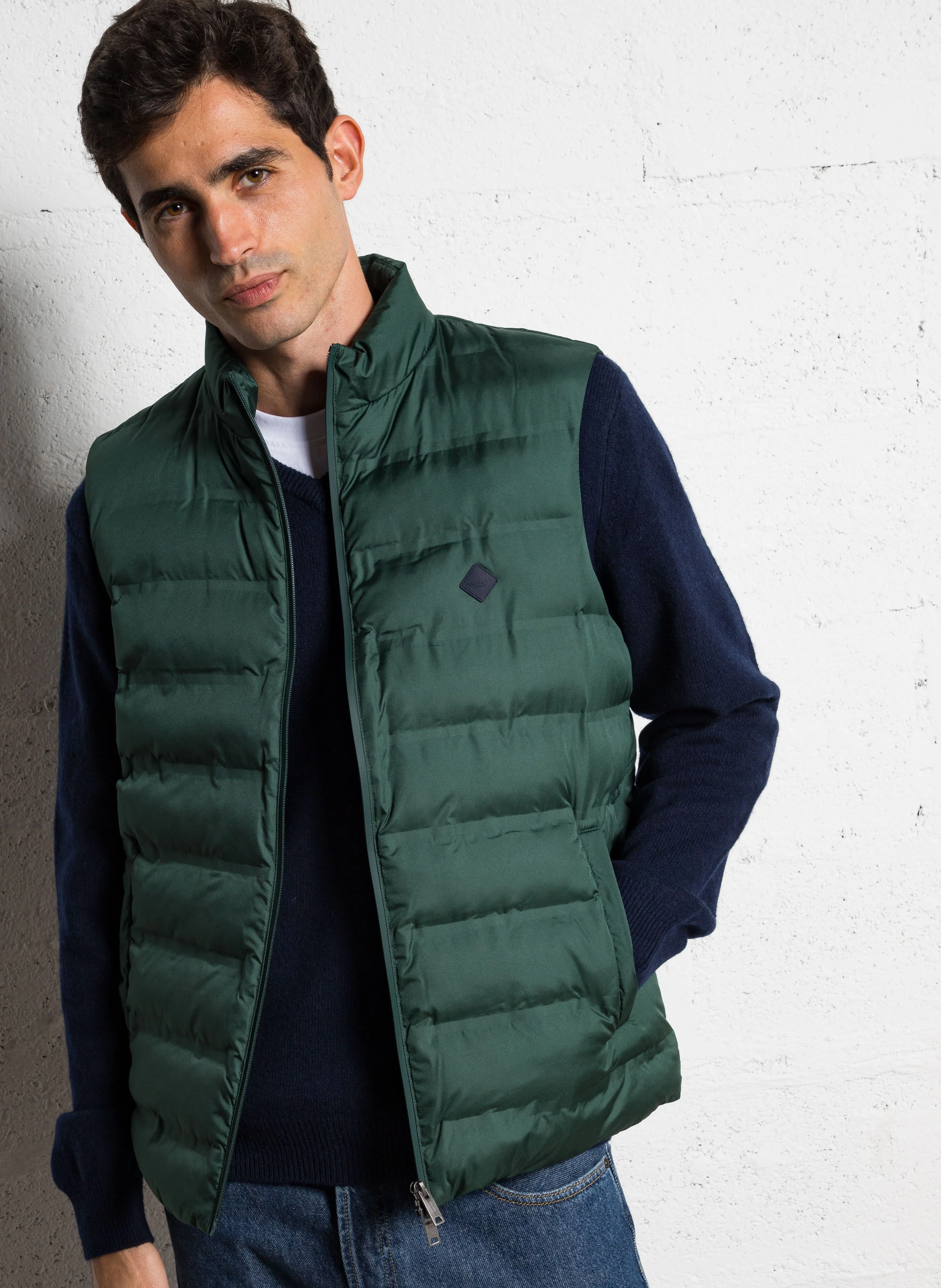 Doudoune droite| Vert