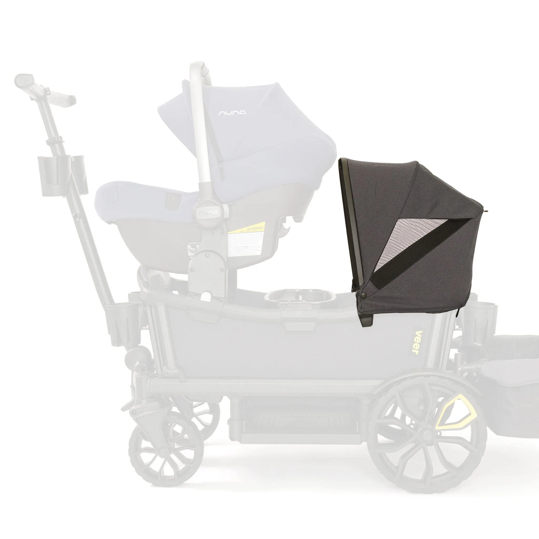 Veer Toit Rectractable pour Chariot Veer