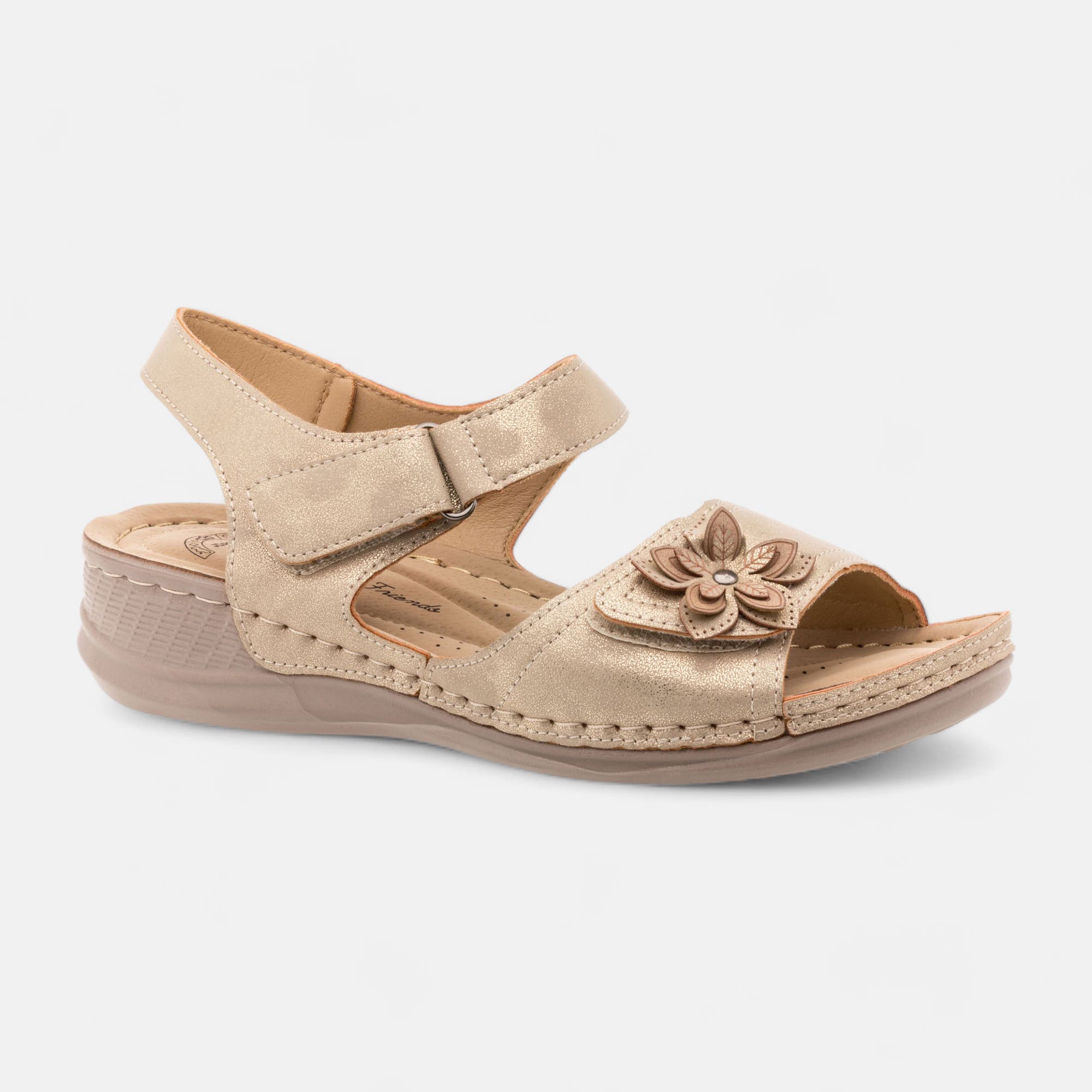 Sandales Femme or