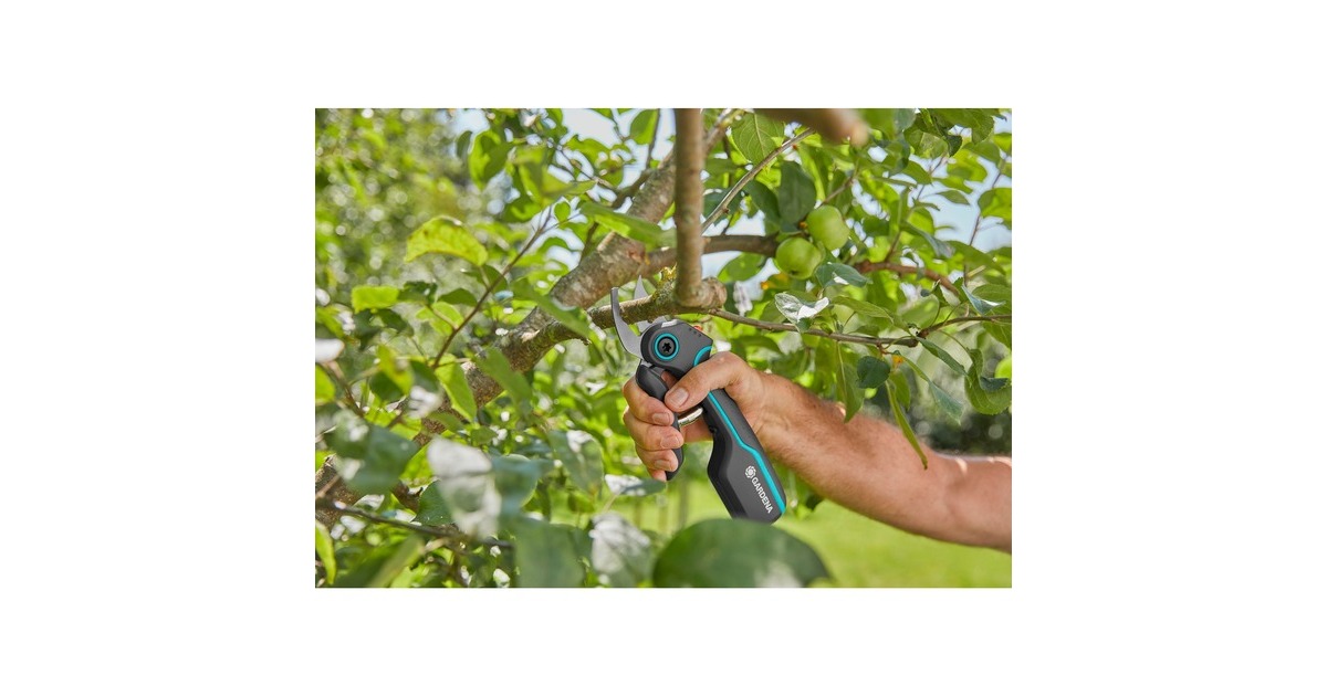 GARDENASnoeischaar AssistCut  (Zwart/turquoise, Bypass)
