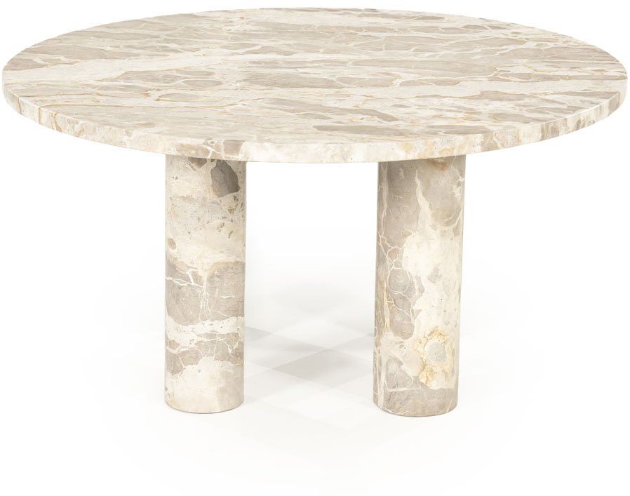 Salontafel Marmo Wit, Bruin van By Boo