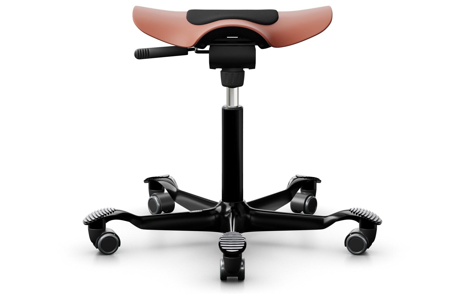 Bürostuhl Capisco Puls 8001 Rosehip<br>Höhenverstellbarer, ergonomischer Sitz-Hocker