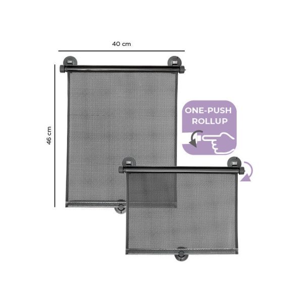 Dooky Car Sun Shade 2-Pack
