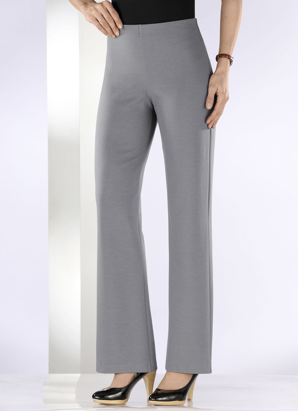Jerseyhose mit ausgestellter Fußweite