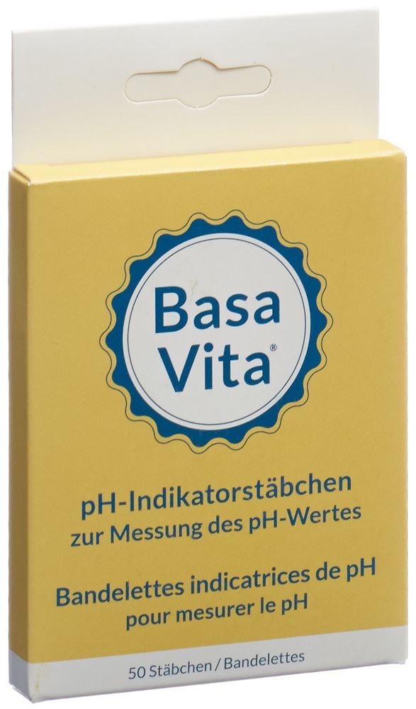 BASA VITA pH-Indikatorstäbchen Ds 50 Stk