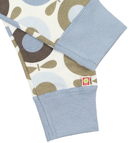 Katvig Leggings - Blau m. Äpfel