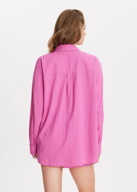 Katoenen blouse roze (ROS)