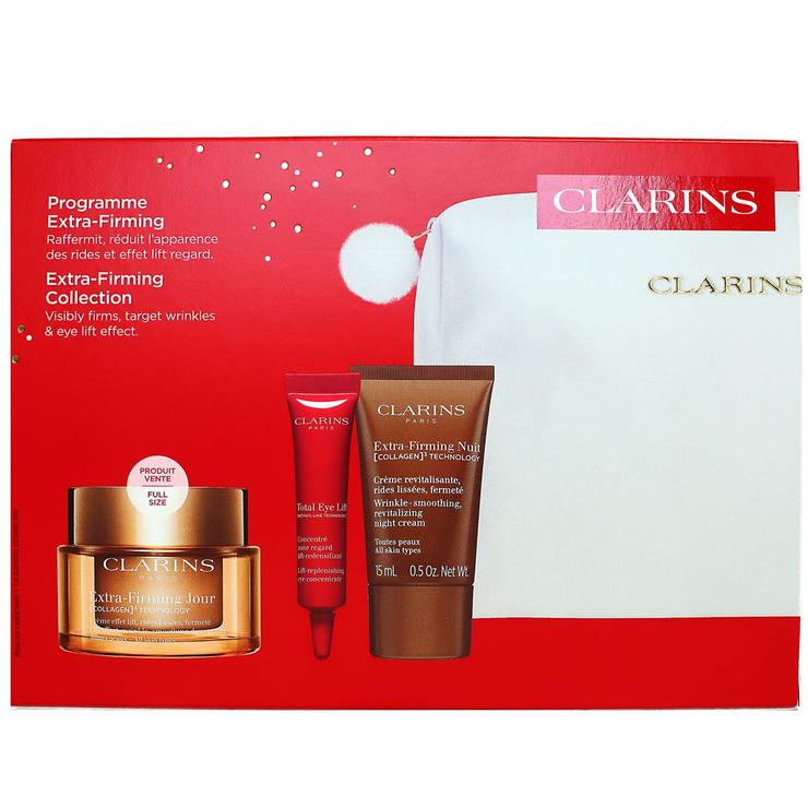 Coffret Extra-Firming jour crème fermeté 50ml + nuit 15ml + Total Eye Lift 7ml