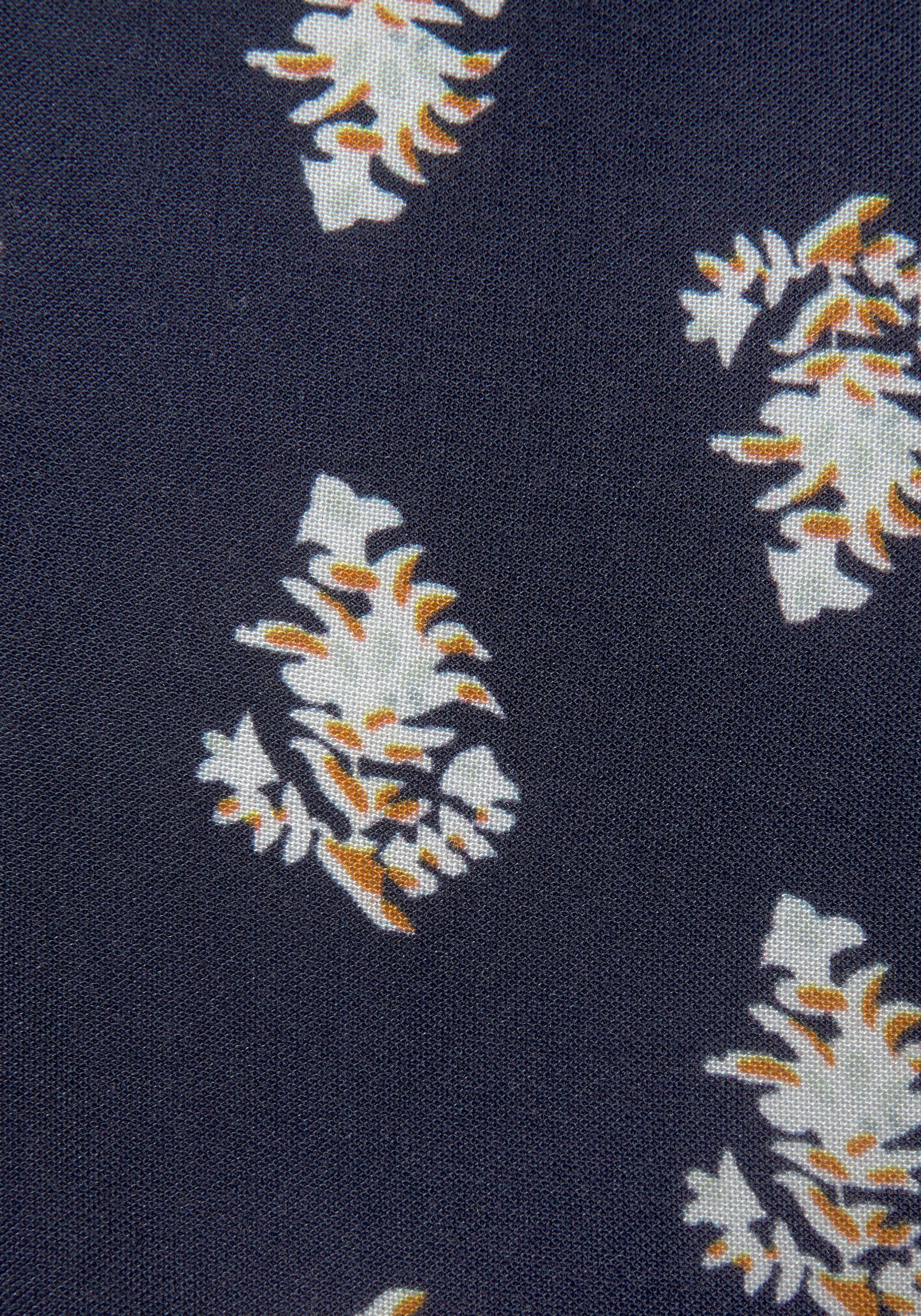 Vivance Palazzohose  mit Alloverdruck und Taschen, Schlupfhose, Stoffhose