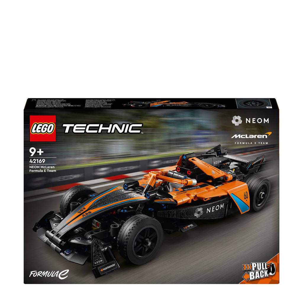 Zeer leukNEOM McLaren Formula E racewagen Auto Speelgoed voor Kinderen 42169