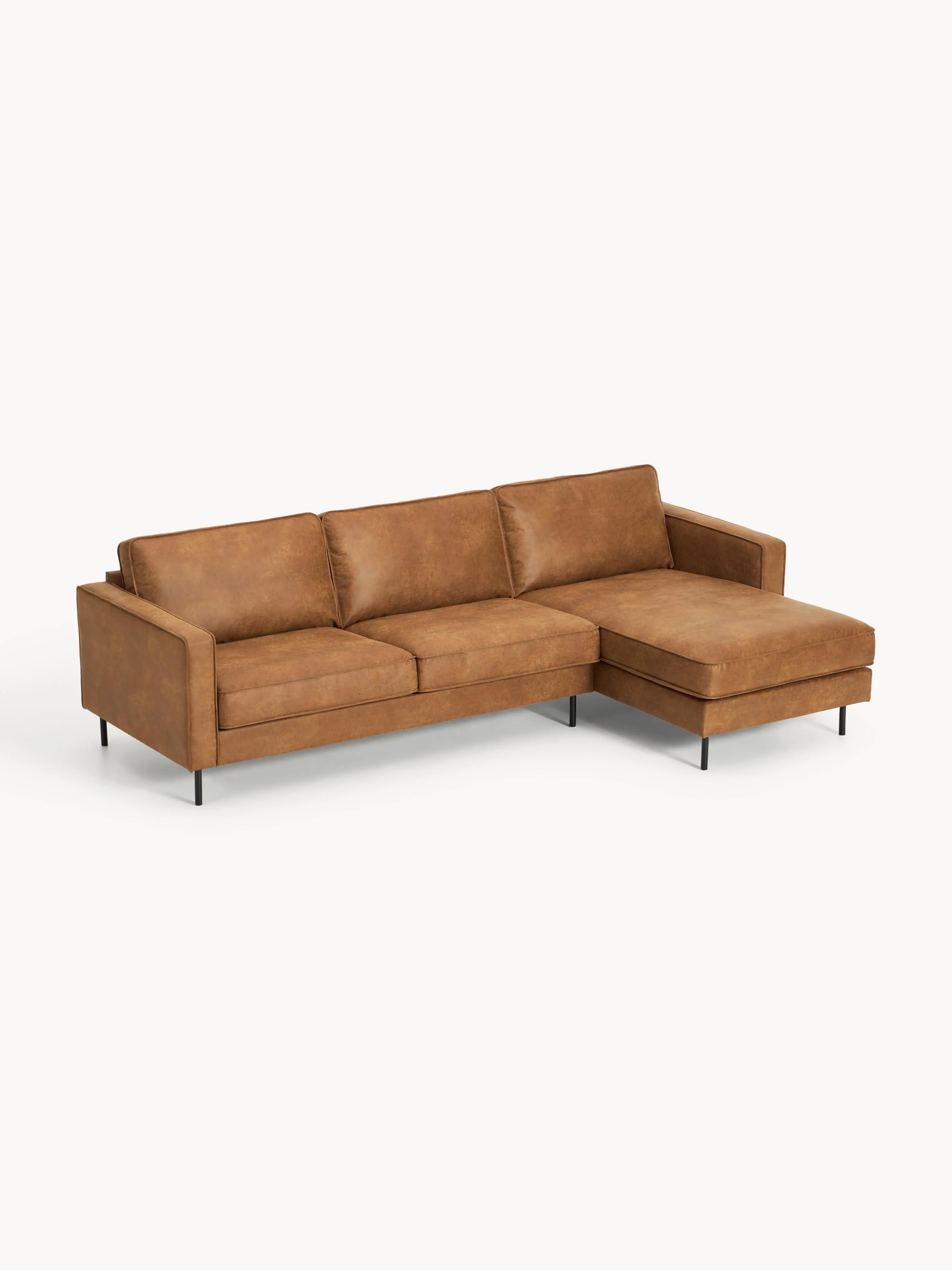 Leren hoekbank Hunter (3-zits)