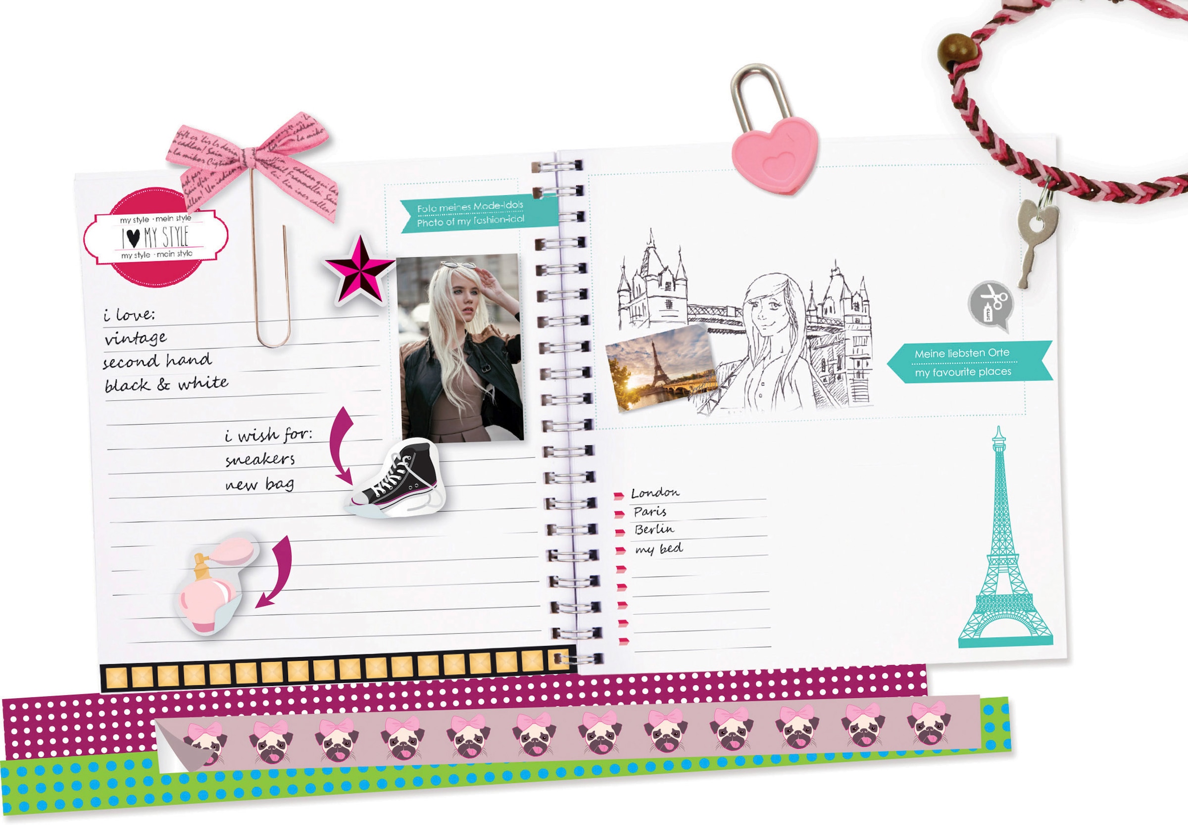 Lena® Kreativset »Scrapbook, gross«