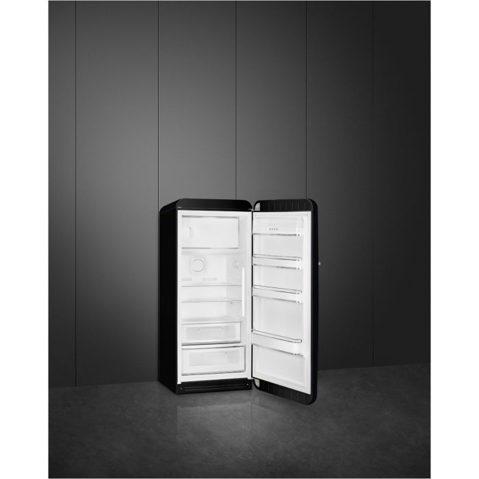 SMEG Kühlschrank 50's Style FAB28RDBLM5 Schwarz Matt