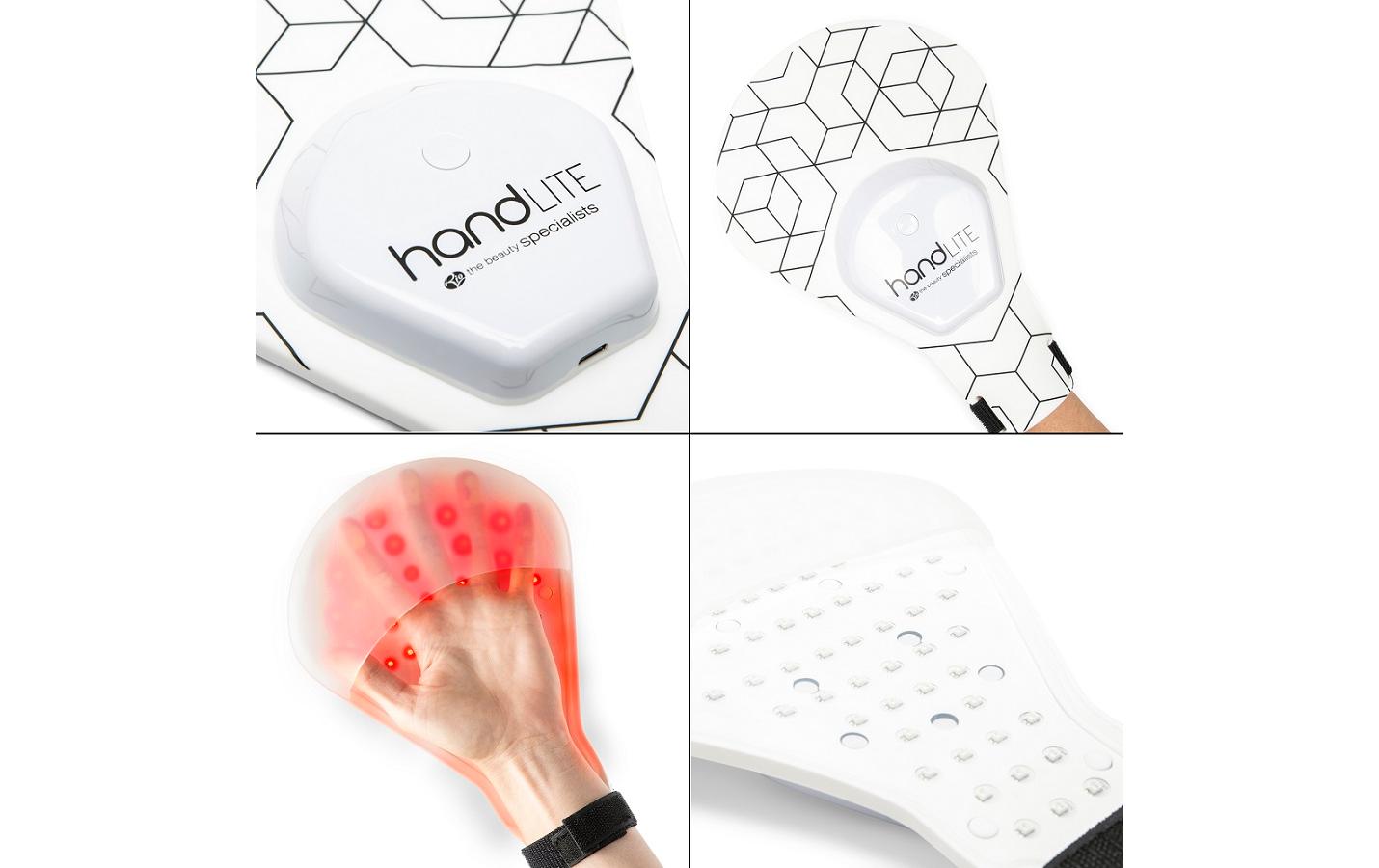 LED-Handmaske handLITE<br>LED-Maske für die Handpflege