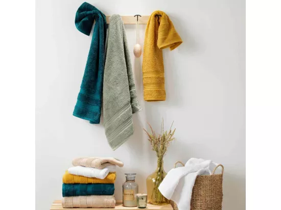Drap de Bain 90 x 150 cm Excellence Bio Tournesol - Eponge Unie