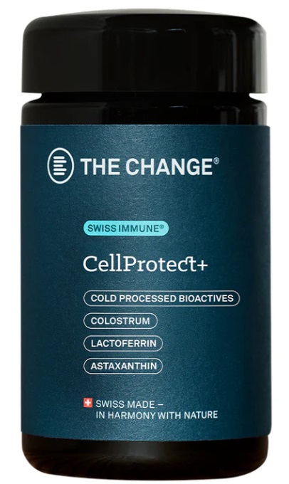Be the change CellProtect+<br>60 Stück, Glasflasche, Kapsel