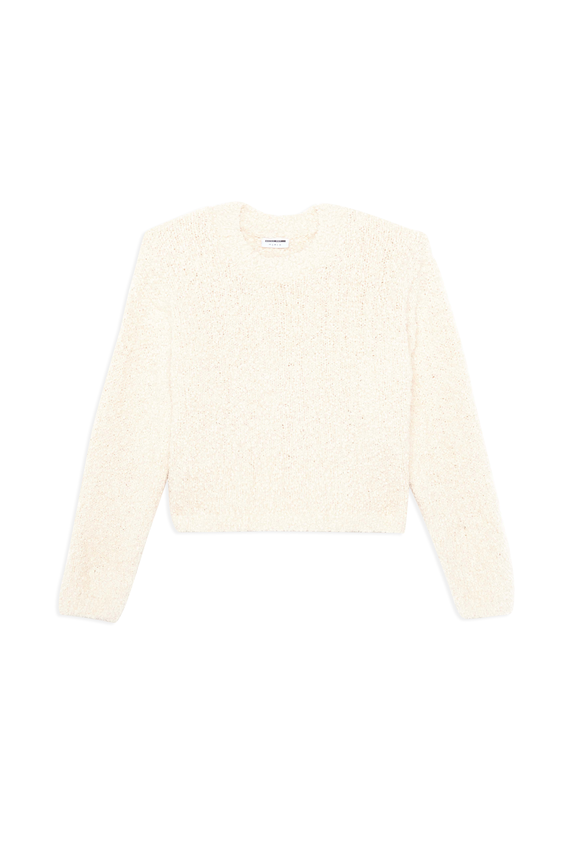 NOISY MAY Pull  O-NECK KNIT Beige