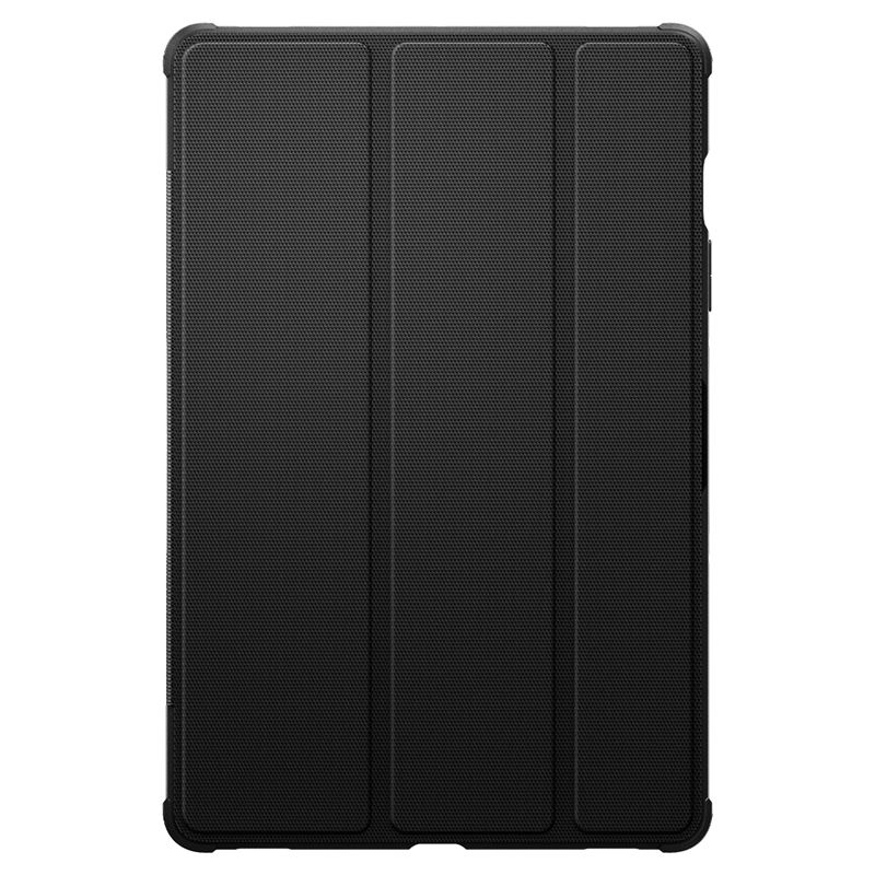 Samsung Galaxy Tab S10 FE / Tab S9 FE / S9 Rugged Armor Pro Leder Hardcase Tasche (ACS09380) - Schwarz (Matt)